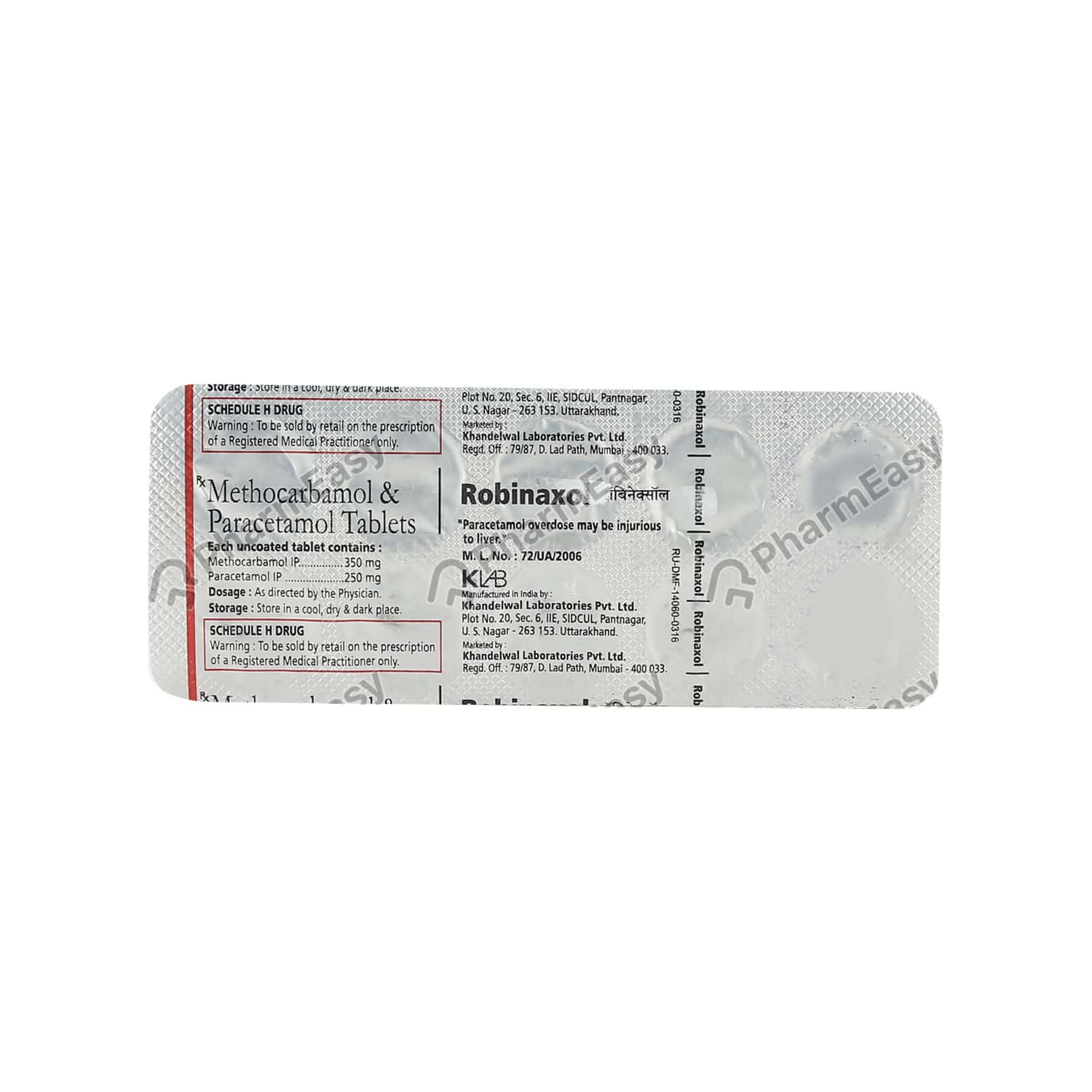 Robaxin 350mg tablet