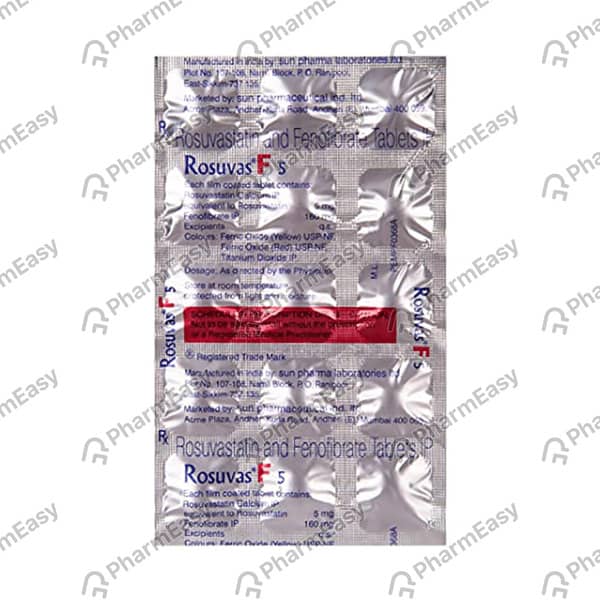 Rosuvas F 5mg Tablet