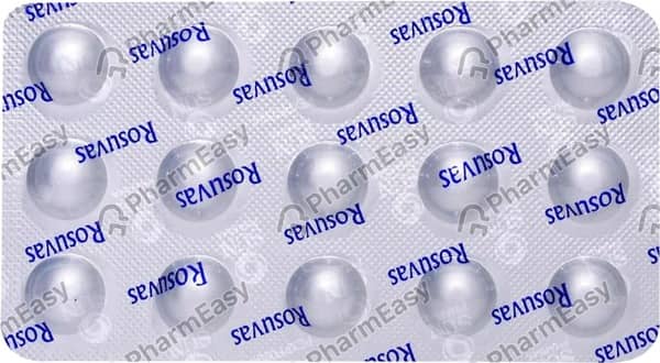 Rosuvas 5mg Strip Of 10 Tablets