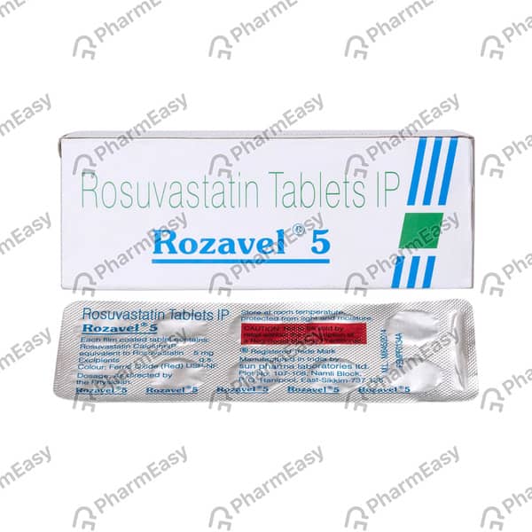 Rozavel 5mg Strip Of 10 Tablets