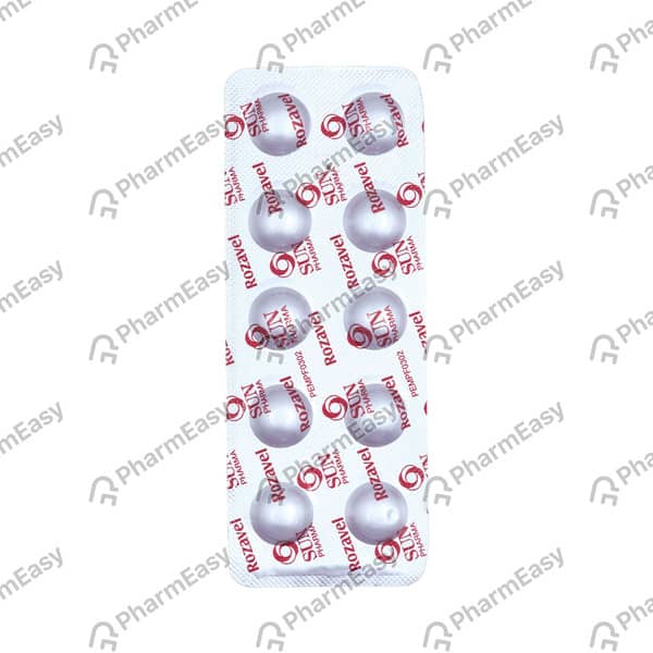 Rozavel 5mg Strip Of 10 Tablets