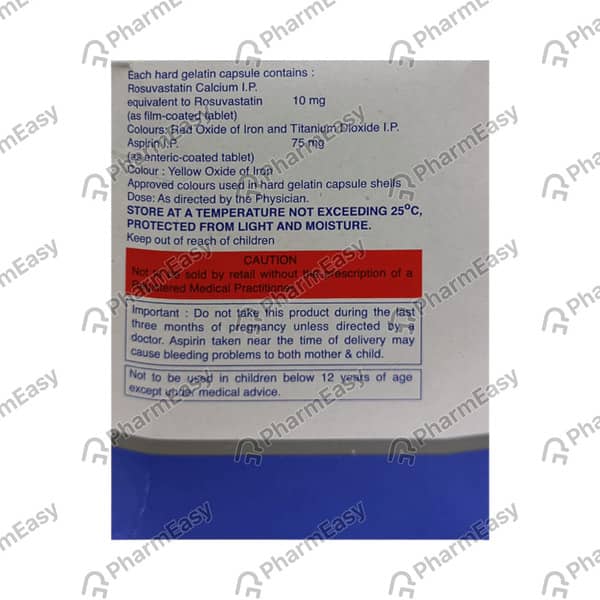 Rozucor Asp 10Mg Kit Strip Of 1 Capsules