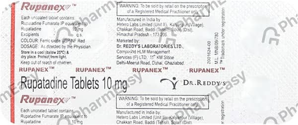 Rupanex 10mg Tablet