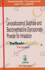 SALBAIR B FORTE TRANSCAPS 100/200MCG BOTTLE OF 30 CAPSULES