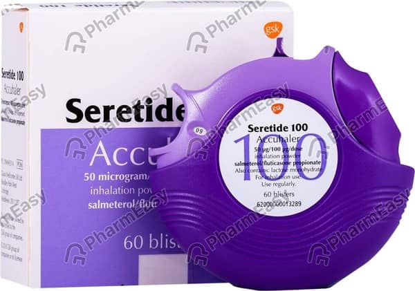Seretide 50/100 Accuhaler 60'S
