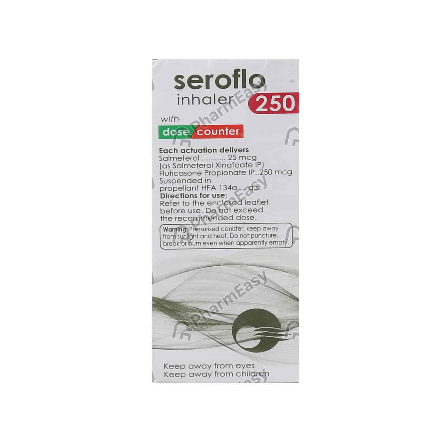 Buy Seroflo 250mcg Inhaler 120md Online at flat 15% off | PharmEasy