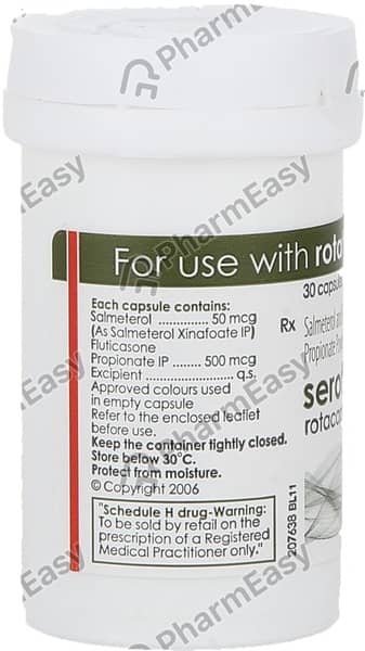 Seroflo 500mcg Box Of 30 Rotacaps
