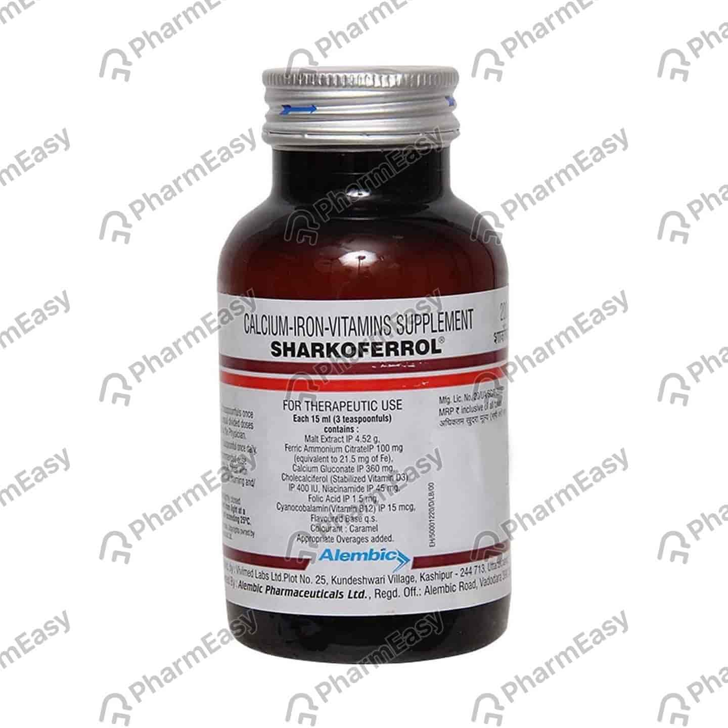 Sharkoferrol Bottle Of 200gm Oral Liquid