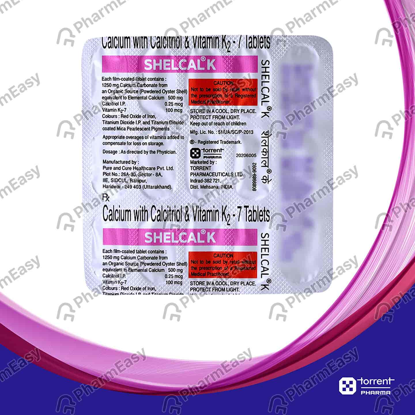 Shelcal K Strip Of 15 Tablets