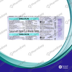SHELCAL M STRIP OF 15 TABLETS