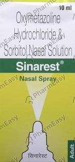 Sinarest Bottle Of 10ml Nasal Spray