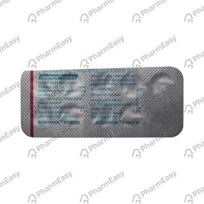 Sizodon Forte Strip Of 10 Tablets