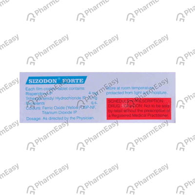 Sizodon Forte Strip Of 10 Tablets