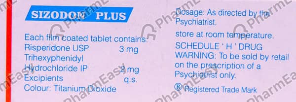 Sizodon Plus Strip Of 10 Tablets