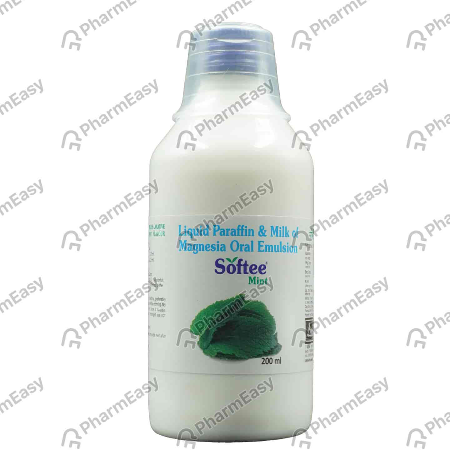 Softee Mint Sugar Free Bottle Of 200ml Syrup