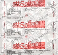 SOFTERON STRIP OF 15 CAPSULES