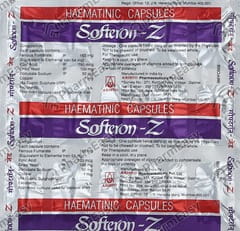 SOFTERON Z STRIP OF 15 CAPSULES