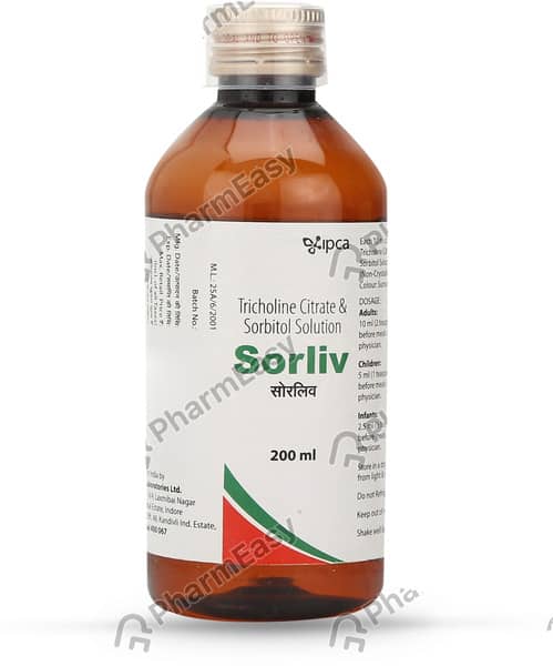 Sorliv Bottle Of 200ml Solution