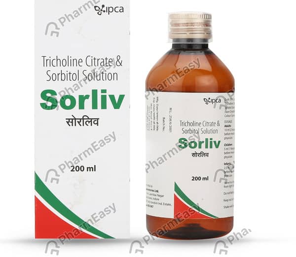 Sorliv Bottle Of 200ml Solution