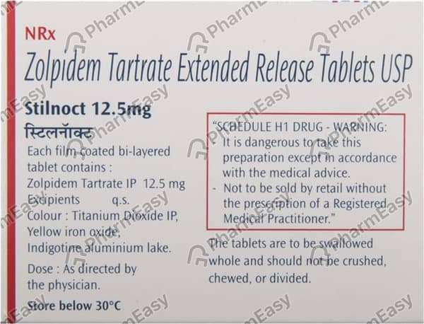 Stilnoct 12.5mg Strip Of 10 Tablets