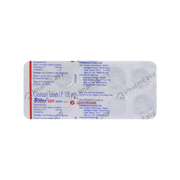 Stiloz 100mg Strip Of 10 Tablets