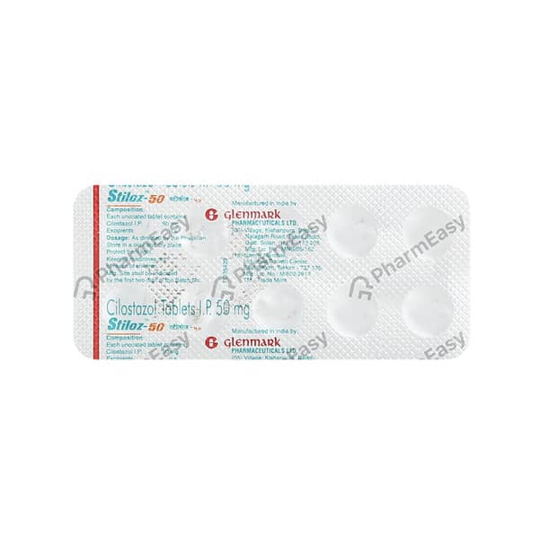 स्टिलोज़ 50एमजी की स्ट्रिप 10 टैबलेट्स