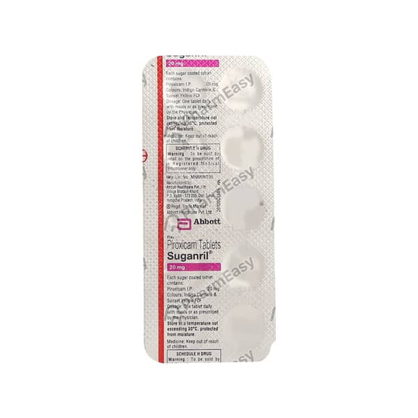 Suganril Strip Of 10 Tablets