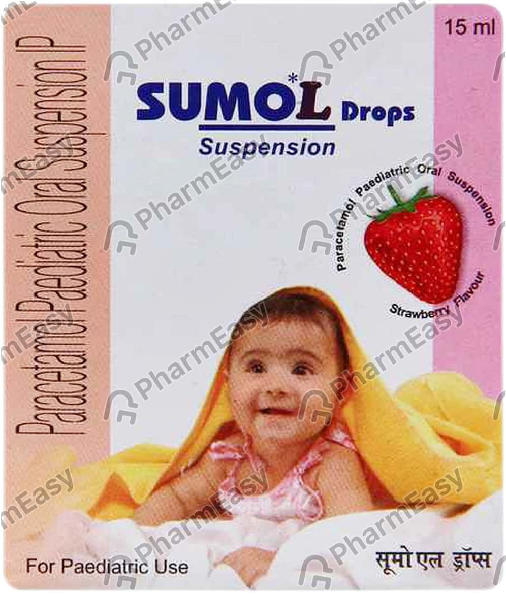 Sumo L Strawberry Flavour Bottle Of 15ml Drops
