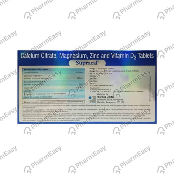 Supracal Strip Of 10 Tablets
