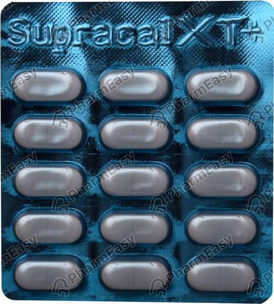Supracal Xt Strip Of 15 Tablets