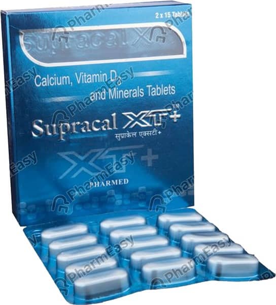 Supracal Xt Strip Of 15 Tablets