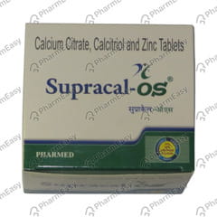 SUPRACAL OS STRIP OF 10 TABLETS