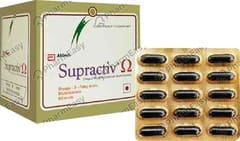 SUPRACTIV OMEGA STRIP OF 15 SOFTGEL CAPSULES