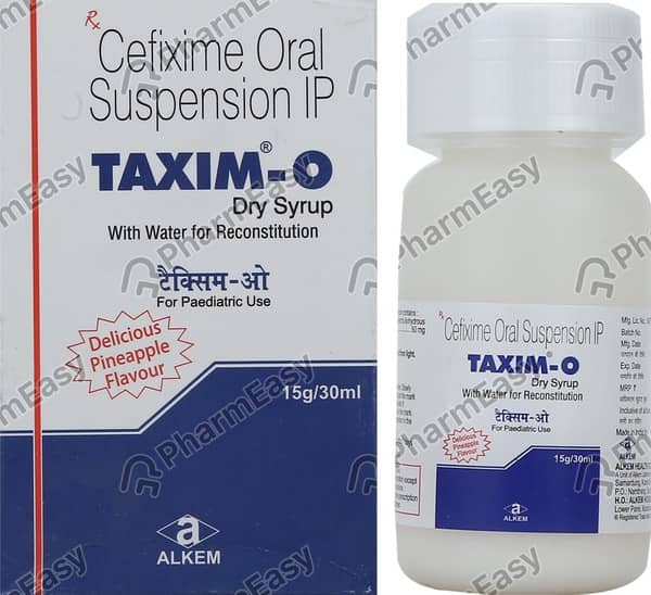 Taxim O Dry Syrup | Pineapple Flavour