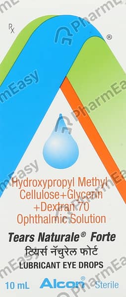 Tears Naturale Forte Bottle Of 10ml Eye Drops