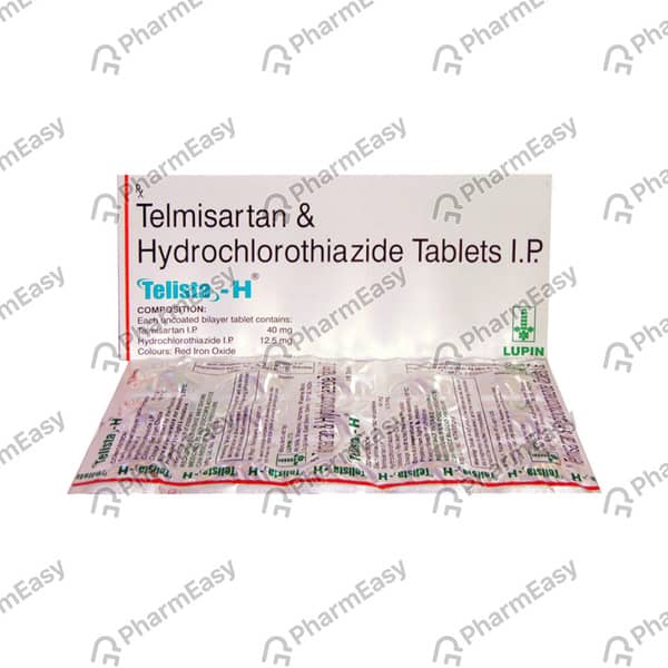Telista H 40mg Strip Of 10 Tablets