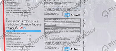 Telpres Amh Strip Of 10 Tablets