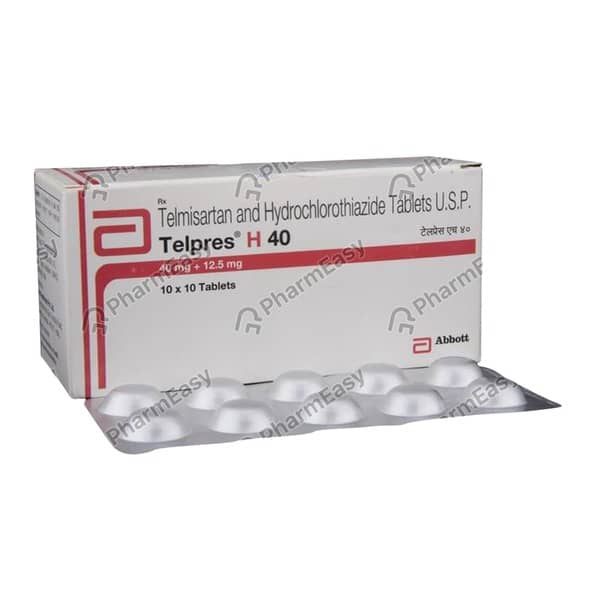 Telpres H 40Mg Strip Of 10 Tablets