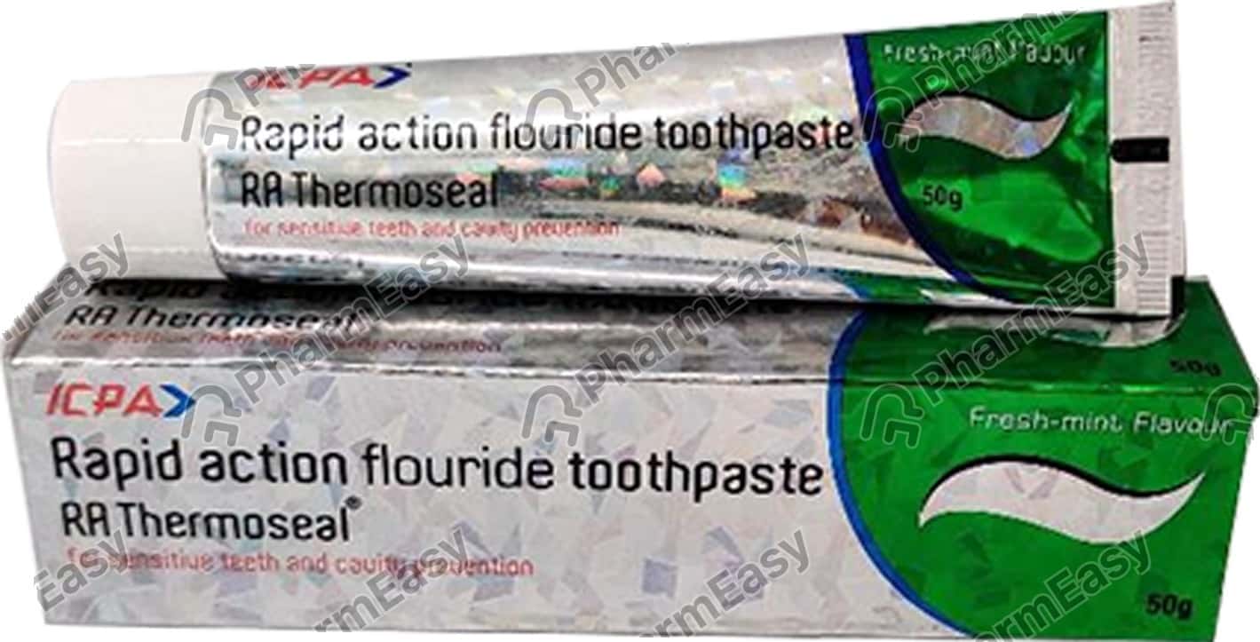 Buy Thermoseal Ra Tube Of 50gm Toothpaste Online at Flat 18 OFF