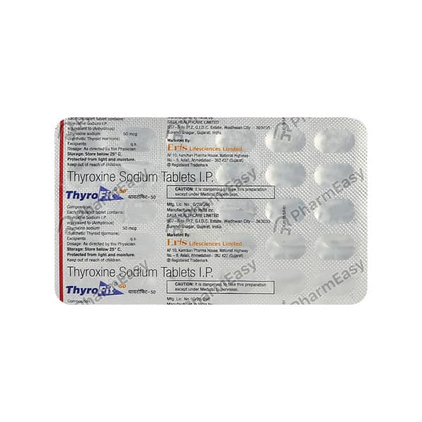 Thyrofit 50mcg Tablet