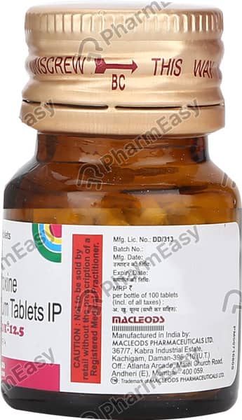 Thyrox 12.5mcg Bottle Of 100 Tablets
