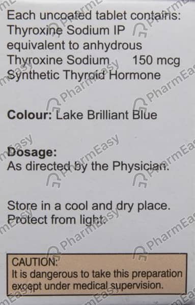 Thyrox 150Mcg Bottle Of 100 Tablets