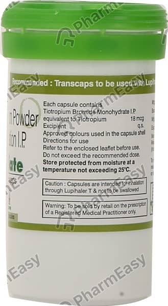 Tiate 18mcg Box Of 15 Transcaps