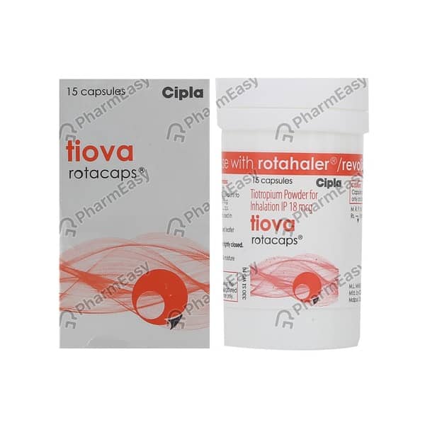 Tiova Rotacap Bottle Of 15 Inhalation Capsules