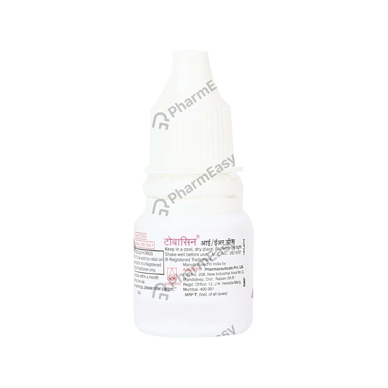Buy Tobacin 0.3 W/V Eye/Ear Drop (5) Online at Flat 18 OFF* PharmEasy