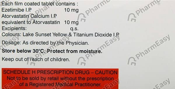 Tonact Ez 10Mg Strip Of 10 Tablets