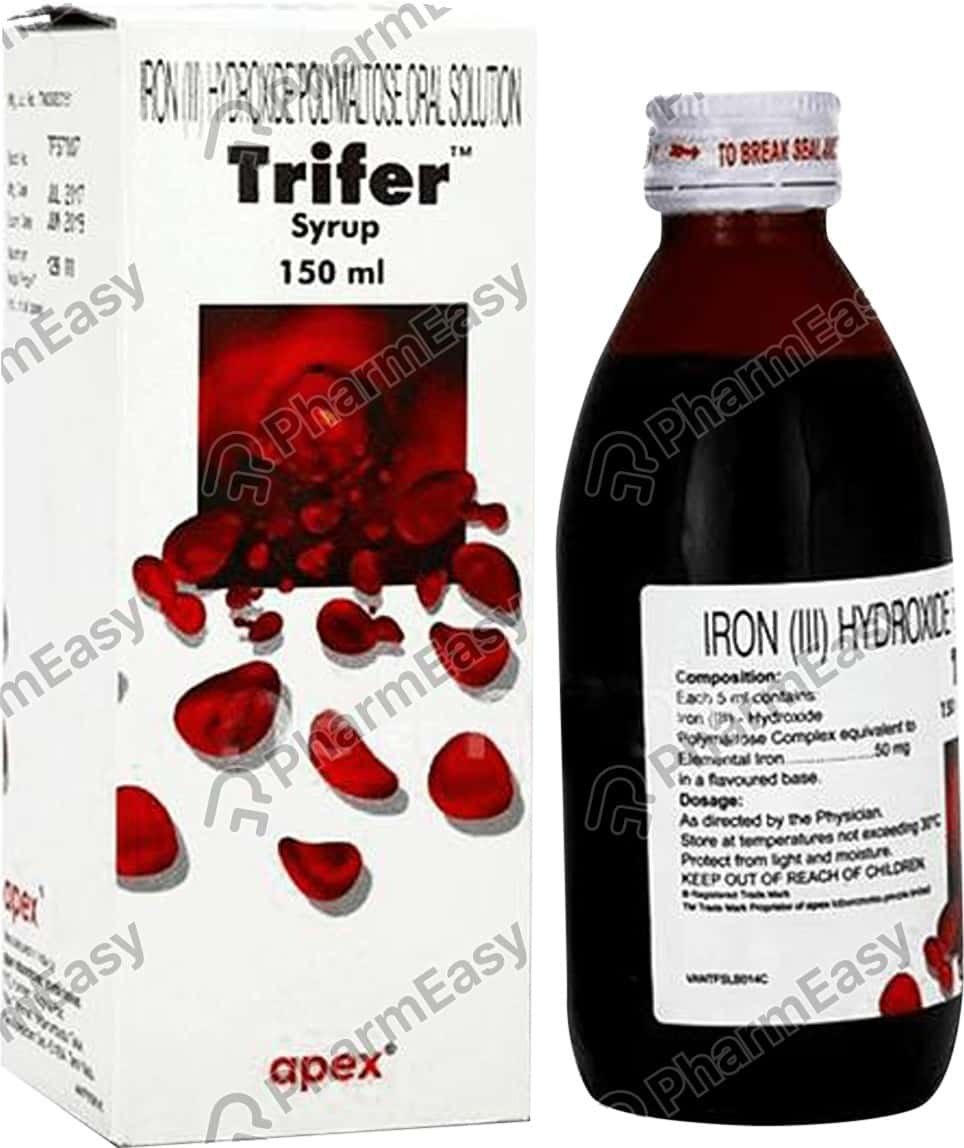 Trifer Bottle Of 150ml Syrup