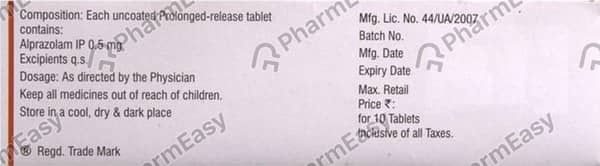 Trika Sr 0.5mg Tablet
