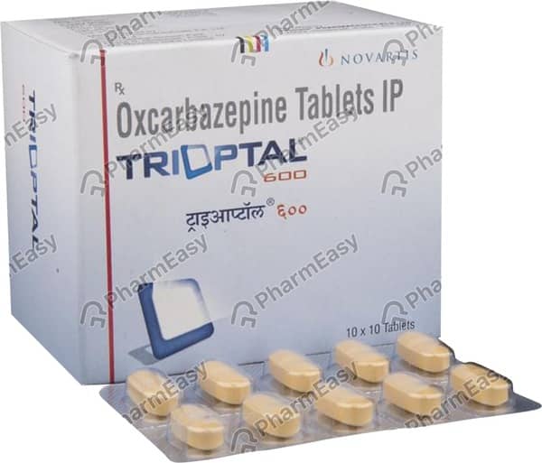 Trioptal 600mg Strip Of 10 Tablets