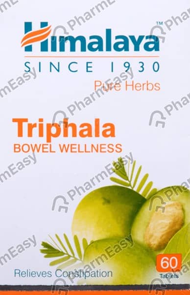Himalaya Triphala Bowel Wellness | Relieves Constipation | 60 Tablets